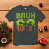 Funny Six Seven T Shirt 67 Meme 6 7 Boy Game Pixel Number - Wonder Print Shop