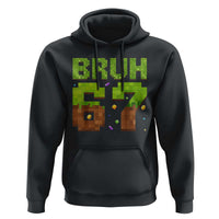 Funny Six Seven Hoodie 67 Meme 6 7 Boy Game Pixel Number - Wonder Print Shop