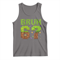Funny Six Seven Tank Top 67 Meme 6 7 Boy Game Pixel Number - Wonder Print Shop