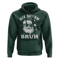 67 Christmas Six Seven Bruh Hoodie Funny Santa 6 7 Meme - Wonder Print Shop