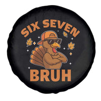 67 Funny Thanksgiving Spare Tire Cover Six Seven Bruh 6 7 Turkey Meme - Wonder Print Shop