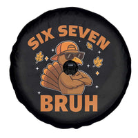 67 Funny Thanksgiving Spare Tire Cover Six Seven Bruh 6 7 Turkey Meme - Wonder Print Shop