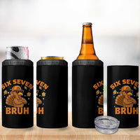 67 Funny Thanksgiving 4 in 1 Can Cooler Tumbler Six Seven Bruh 6 7 Turkey Meme - Wonder Print Shop