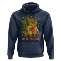 Litters Full Hoodie Funny Christmas Vacation Cat - Wonder Print Shop