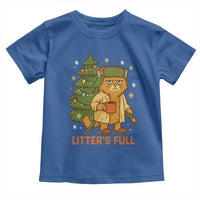Litters Full Toddler T Shirt Funny Christmas Vacation Cat - Wonder Print Shop