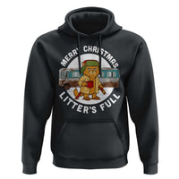 Merry Christmas Litters Full Hoodie Funny Christmas Vacation Cat - Wonder Print Shop