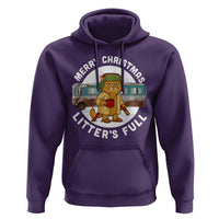 Merry Christmas Litters Full Hoodie Funny Christmas Vacation Cat - Wonder Print Shop
