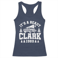 It's a Beaut Clark Racerback Tank Top Funny Christmas Vacation - Wonder Print Shop