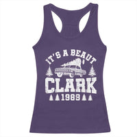 It's a Beaut Clark Racerback Tank Top Funny Christmas Vacation - Wonder Print Shop