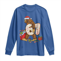 Christmas Bigfoot 67 Meme Long Sleeve Shirt Funny Six Seven Gen Alpha Slang Sasquatch - Wonder Print Shop