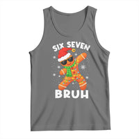 67 Christmas Six Seven Bruh Gingerbread Tank Top Funny Six Seven Meme Boys - Wonder Print Shop