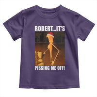 Marcus The Worm Christmas Toddler T Shirt Robert Its Pissing Me Off Xmas Meme - Wonder Print Shop