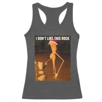 Marcus The Worm I Don't Like This Rock Racerback Tank Top - Wonder Print Shop