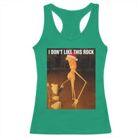 Marcus The Worm I Don't Like This Rock Racerback Tank Top - Wonder Print Shop
