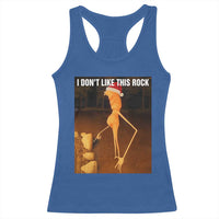 Marcus The Worm I Don't Like This Rock Racerback Tank Top - Wonder Print Shop