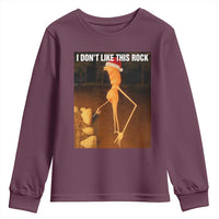 Marcus The Worm I Don't Like This Rock Youth Sweatshirt - Wonder Print Shop