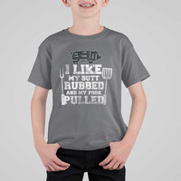 Funny BBQ T Shirt For Kid Hilarious Grill Chef Grilling Gift Pork Rub Smoking Meat Smoker - Wonder Print Shop
