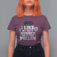 Funny BBQ T Shirt For Women Hilarious Grill Chef Grilling Gift Pork Rub Smoking Meat Smoker - Wonder Print Shop