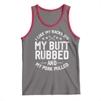 Funny BBQ Tank Top Pork Rub Smoking Meat Smoker Hilarious Grill Chef Grilling Gift