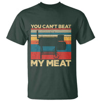 Funny BBQ T Shirt You Can't Beat My Meat Dad Grill Gift - Wonder Print Shop