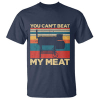 Funny BBQ T Shirt You Can't Beat My Meat Dad Grill Gift - Wonder Print Shop