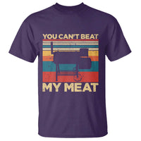 Funny BBQ T Shirt You Can't Beat My Meat Dad Grill Gift - Wonder Print Shop