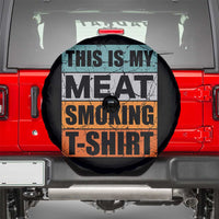 Retro BBQ Smoker This is My Meat Smoking Spare Tire Cover - Wonder Print Shop