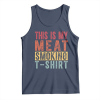 Vintage BBQ This Is My Meat Smoking Tank Top
