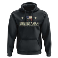 BBQ Hoodie Brisketarian Because Brisket Never Disappoints American Flag