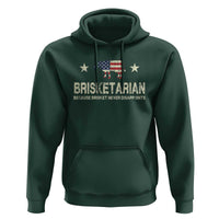 BBQ Hoodie Brisketarian Because Brisket Never Disappoints American Flag
