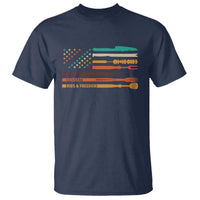 BBQ T Shirt With American Flag Brisket Butts Ribs and Freedom Grilling Gifts - Wonder Print Shop