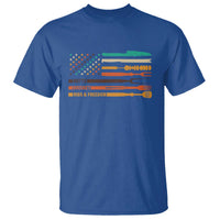 BBQ T Shirt With American Flag Brisket Butts Ribs and Freedom Grilling Gifts - Wonder Print Shop