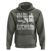 Funny BBQ Hoodie Meat Smoking Barbeque Griller Grilling Gifts