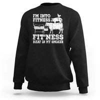 Funny BBQ Sweatshirt Meat Smoking Barbeque Griller Grilling Gifts - Wonder Print Shop