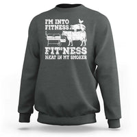 Funny BBQ Sweatshirt Meat Smoking Barbeque Griller Grilling Gifts - Wonder Print Shop