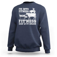 Funny BBQ Sweatshirt Meat Smoking Barbeque Griller Grilling Gifts - Wonder Print Shop