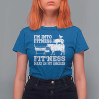 Funny BBQ T Shirt For Women Meat Smoking Barbeque Griller Grilling Gifts - Wonder Print Shop