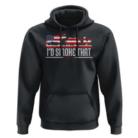 BBQ Hoodie 4th July I'd Smoke That Patriot Barbeque Cook Chef