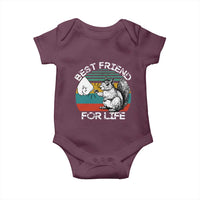 Squirrel Lover Baby Onesie Funny Vintage Squirrel Gift Best Friend For Life