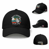 Squirrel Lover Baseball Cap Funny Vintage Squirrel Gift Best Friend For Life