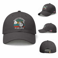 Squirrel Lover Baseball Cap Funny Vintage Squirrel Gift Best Friend For Life