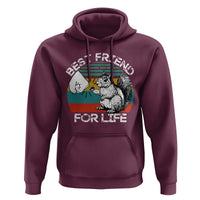 Squirrel Lover Hoodie Funny Vintage Squirrel Gift Best Friend For Life