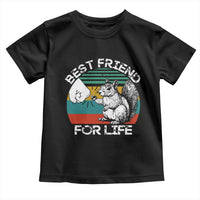 Squirrel Lover Toddler T Shirt Funny Vintage Squirrel Gift Best Friend For Life