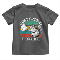 Squirrel Lover Toddler T Shirt Funny Vintage Squirrel Gift Best Friend For Life