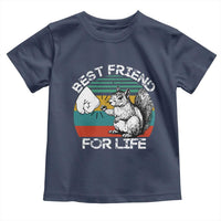 Squirrel Lover Toddler T Shirt Funny Vintage Squirrel Gift Best Friend For Life