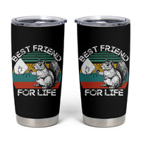 Squirrel Lover Tumbler Cup Funny Vintage Squirrel Gift Best Friend For Life