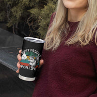 Squirrel Lover Tumbler Cup Funny Vintage Squirrel Gift Best Friend For Life