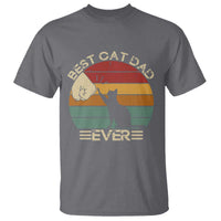 Best Cat Dad Ever T Shirt Funny Cat Lover Gift Fathers Day - Wonder Print Shop