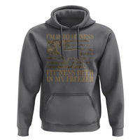 Deer Hunting Hoodie Im Into Fitness Fit Ness Deer Freezer Camo American Flag - Wonder Print Shop