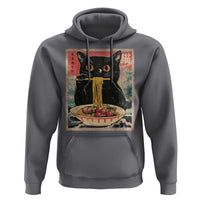Japanese Ramen Hoodie Funny Graphic Tees Foodies Kawaii Cat Anime Gifts